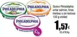 FROIZ Philadelphia - queso untar salmon, finas hierbas o sin lactosa oferta