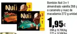 FROIZ Nuii - bombón almendrado vainilla o caramelo y nuez de macadamia oferta