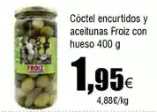 FROIZ Froiz - coctel encurtidos y aceitunas con hueso oferta