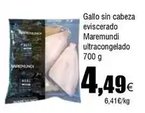 FROIZ Gallo - sin cabeza eviscerado oferta