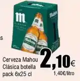 FROIZ Mahou - cerveza clásica botella oferta