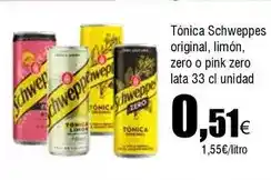 FROIZ Schweppes - tónica original oferta