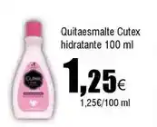 FROIZ Cutex - quitaesmalte hidratante oferta
