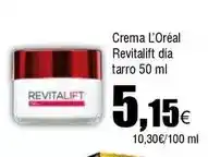 FROIZ L'oréal - crema revitalift dia tarro oferta