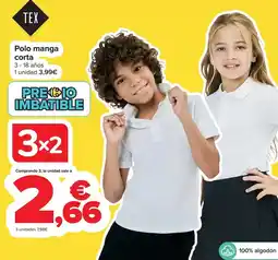 Carrefour Tex - polpa manga corta oferta
