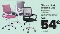 Carrefour Silla escritorio giratoria line oferta