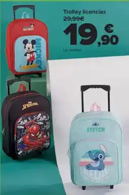 Carrefour Trolley licencias oferta