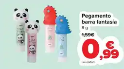 Carrefour Fantasía - pegamento barra oferta