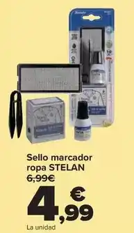 Carrefour Stelan - sello marcador ropa oferta