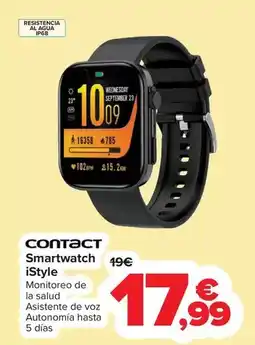 Carrefour Contact - smartwatch istyle oferta