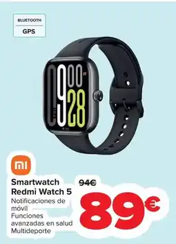 Carrefour Xiaomi - smartwatch redmi watch 5 oferta