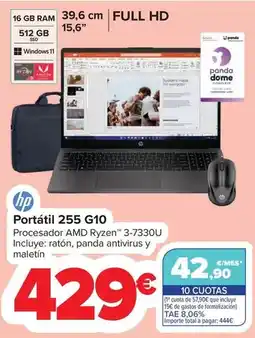 Carrefour Hp - portatil 255 g10 oferta