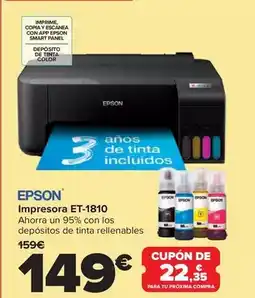 Carrefour Epson - impresora et-1810 oferta