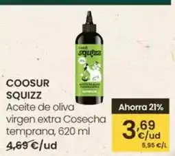 Eroski Coosur squizz - aceite de oliva virgen extra cosecha temprana oferta