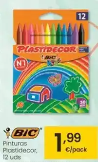 Eroski Bic - pinturas plastidecor oferta
