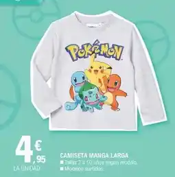 E.Leclerc Camiseta manga larga oferta