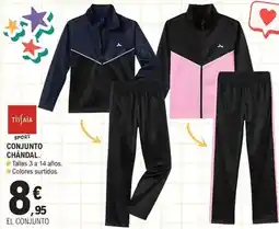 E.Leclerc Tissaia - conjunto chandal oferta
