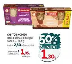 Condis Nomen - vasitos oferta