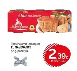 Condis El navegante - tonyina amb tomàquet oferta