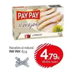 Condis Pay pay - navelles al natural oferta