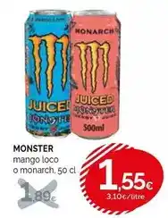 Condis Monster - mango loco o monarch oferta
