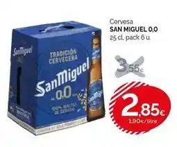Condis San miguel - cervesa oferta