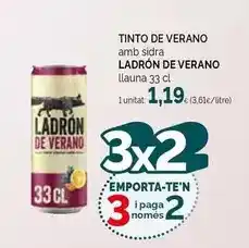 Condis Ladrón de manzanas - tinto de verano oferta
