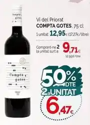 Condis Compta gotes - vi del priorat oferta