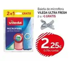 Condis Vileda - baieta de microfibra ultra fresh oferta