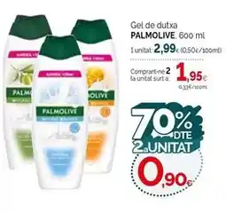 Condis Palmolive - gel de dutxa oferta