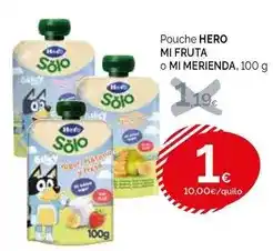 Condis Hero - pouche mi fruta o mi merienda oferta