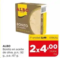 Alimerka Albo - bonito en aceite de oliva oferta