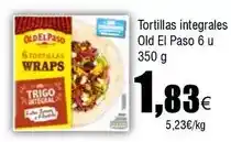 FROIZ Old el paso - tortillas integrales oferta