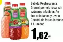 FROIZ Granini - bebida resfrescante pomelo rosa oferta