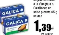 FROIZ Galica - mejillones a la vinagreta o salsillones en salsa picante oferta