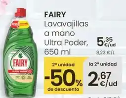 Eroski Fairy - lavavajillas a mano ultra poder oferta
