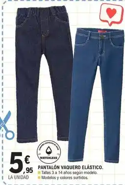 E.Leclerc Pantalon vaquero elástico oferta