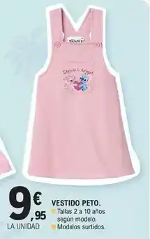 E.Leclerc Vestido peto oferta