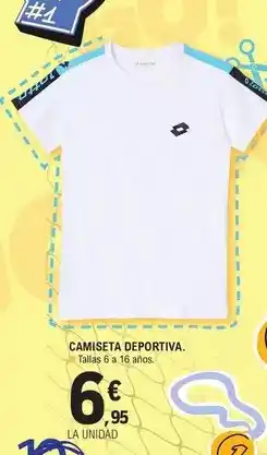 E.Leclerc Camiseta deportiva oferta
