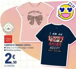 E.Leclerc Tissaia - camiseta manga corta oferta