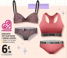 E.Leclerc Fre gun - conjunto top sujetador y braga juvenil oferta