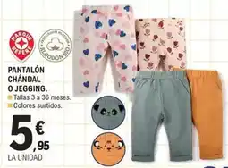 E.Leclerc Pantalon chandal o jegging oferta