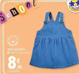 E.Leclerc Vestido peto oferta