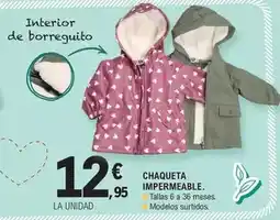 E.Leclerc Chaqueta impermeable oferta