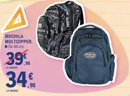 E.Leclerc Mochila multizipper oferta