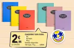 E.Leclerc Cuaderno tapa dura oferta