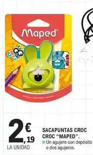 E.Leclerc Maped - sacapuntas croc croc oferta