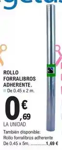 E.Leclerc Rollo forralibros adherente oferta
