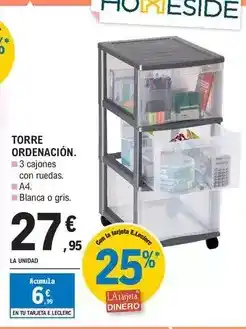 E.Leclerc Homeside - torre ordenacion oferta