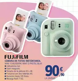 E.Leclerc Fujifilm - camara de fotos instantanea oferta
